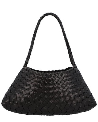 Dragon Diffusion Rosanna Leather Shoulder Bag Women's Black