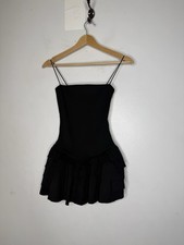 NWT White Fox Photo ID Playsuit XXS Black