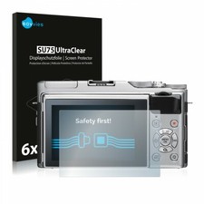 FujiFilm X-A5 Mirrorless, 6x Transparent ULTRA Clear Camera Screen Protector