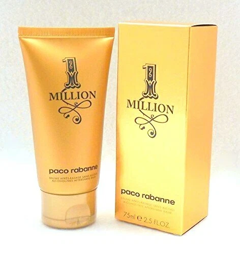 PACO RABANNE 1 MILLION AFTER SHAVE BALM FOR MEN 2.5 Oz / 75 ml BRAND NEW  ITEM!!! | eBay