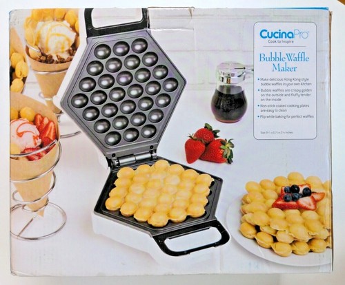 cucinapro bubble waffle maker