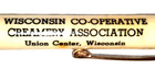 "NON-FAT DRY MILK SOLIDS"CAN TOPPER"Wis. Co-Op Creamery Ass."Union Center"Pencil — photo 2