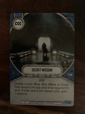 Star Wars Destiny Empire At War Card #102 Secret Mission