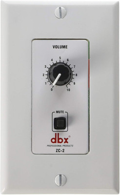 Dbx ZC-2 Wall-Mounted Zone Controller White