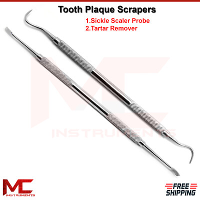 Oral Care Dental Hygienist Kit Dentist Pick Tools Tooth Tartar Scraping Cleaning