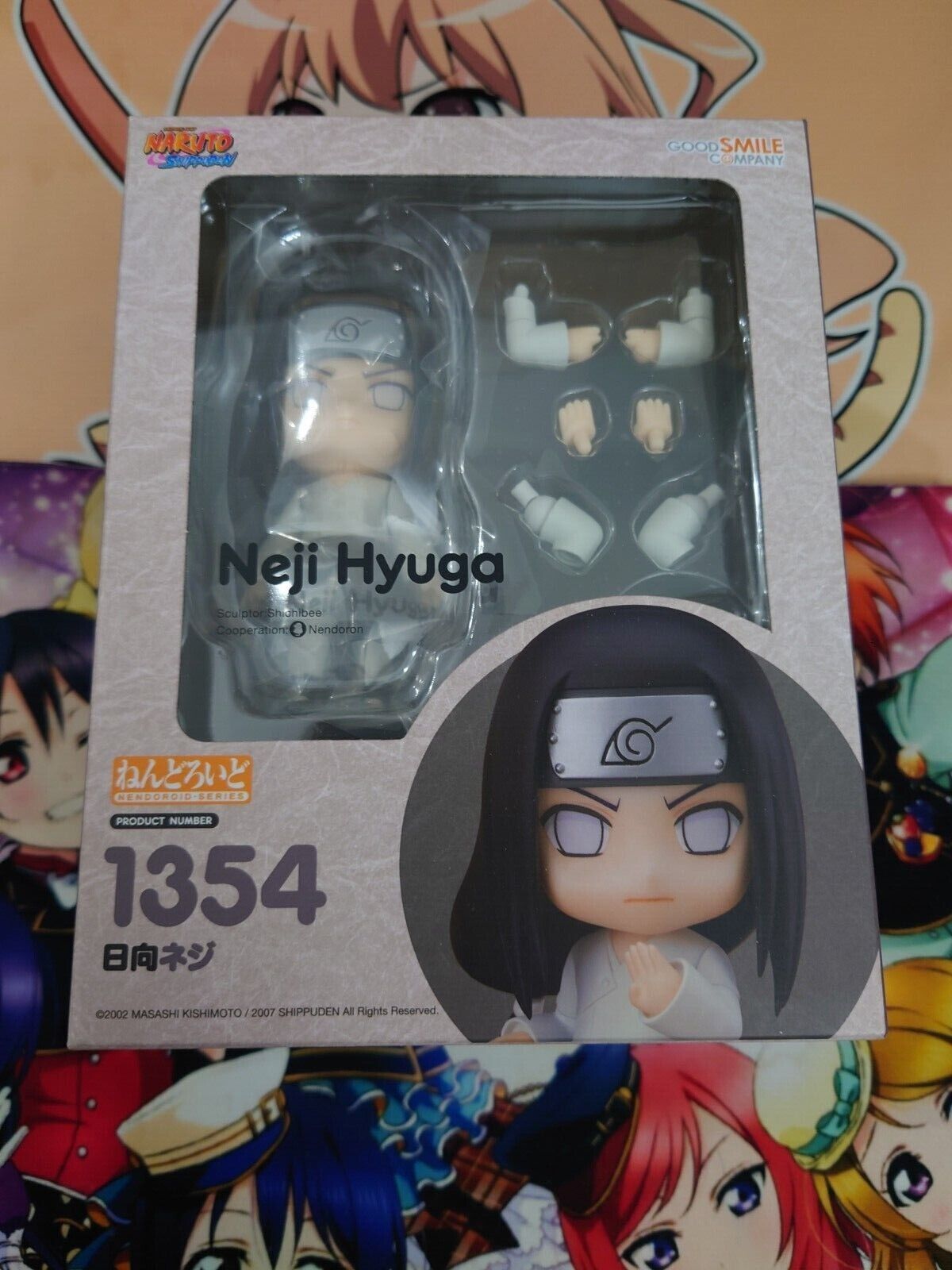 Nendoroid 1354 Naruto Shippuden Neji Hyuga Good Smile *NEW* *US SELLER!*