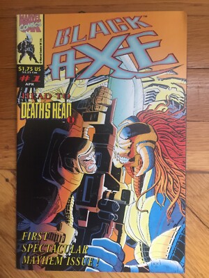 Marvel Comics BLACK AXE #1 (1993) Marvel UK