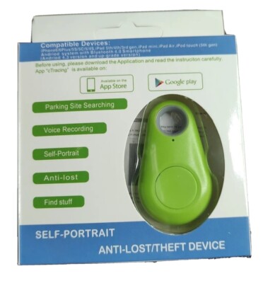 iTag Gift Bluetooth Finder Tool Self-Portrait Voice Record Lost Item Tracer