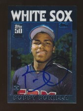 2001 Topps CHROME Traded & Rookies -#T115 BOBBY BONILLA (1986) *AUTOGRAPHED*