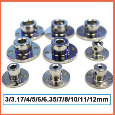 Flange Rigid Shaft Coupling Coupler Collar Clamp Bracket Motor Joint Connector