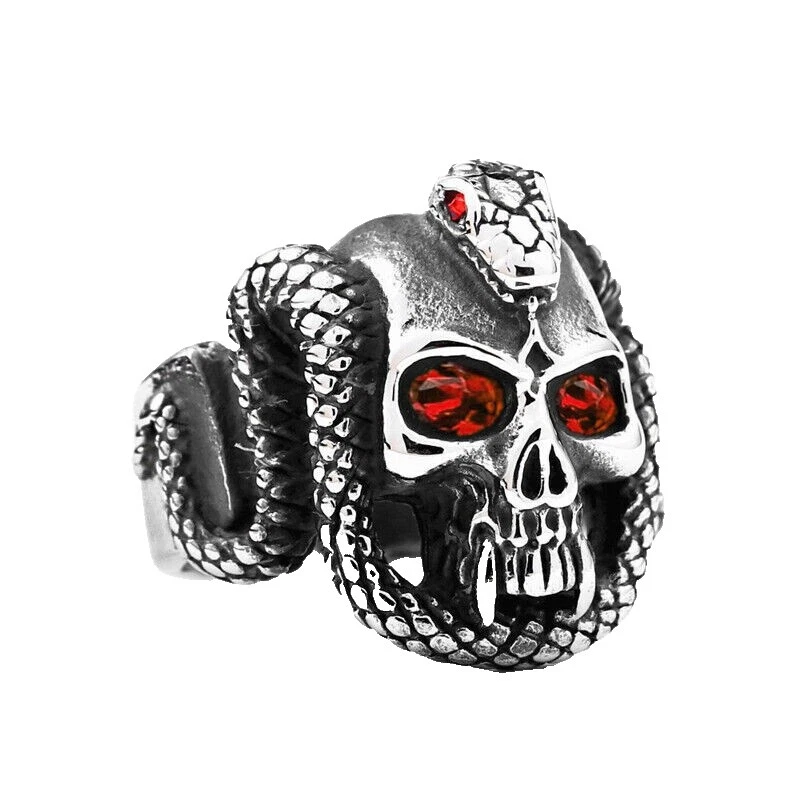 Stainless Steel Military Rings for Men