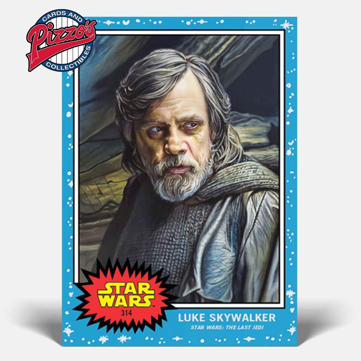 Topps Star Wars Living Set Card #314 - Luke Skywalker In Hand | eBay