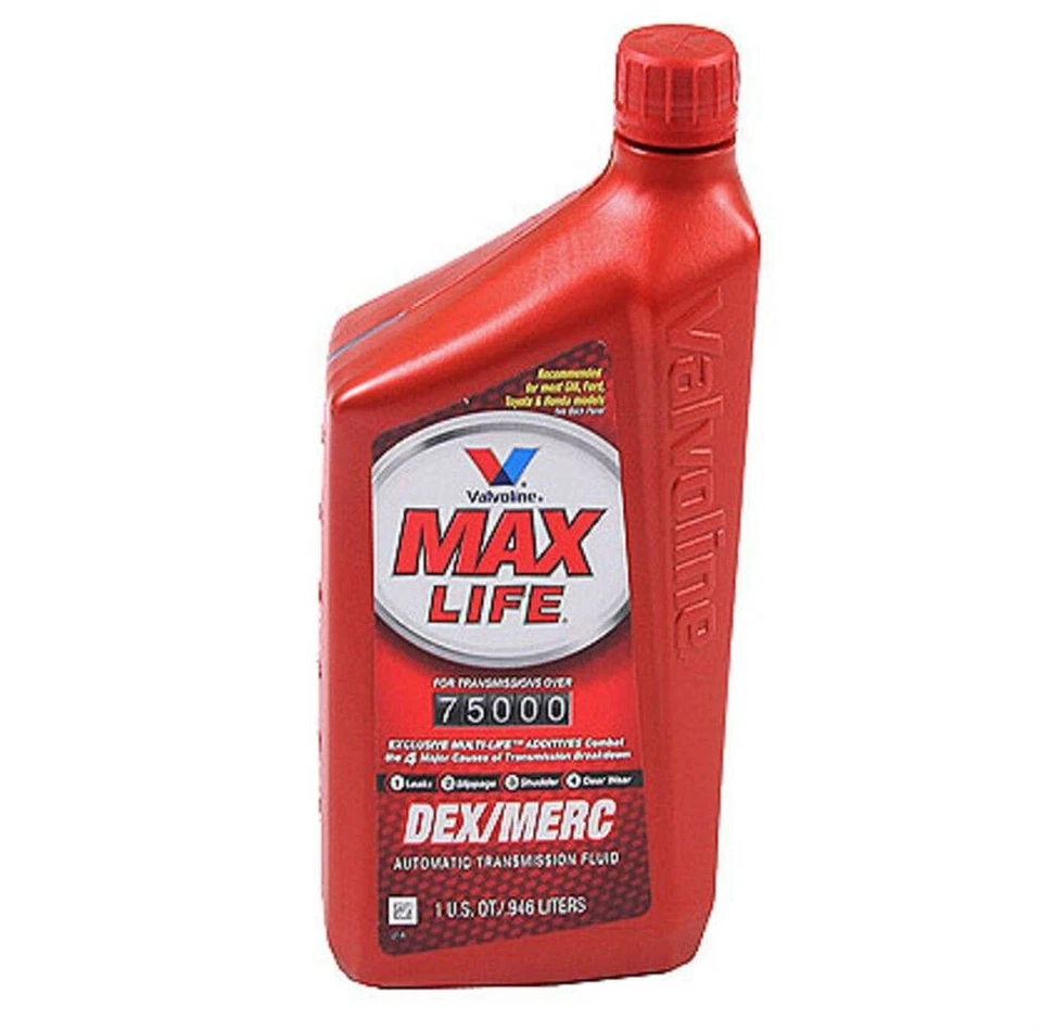 Líquido de aceite de transmisión automática 6 QT ValVoline MaxLife DexMerc ATF para Cadillac GMC MERCEDES Foto 4 de 4