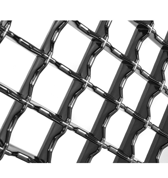 MIC Front Grille Grill Assembly Compatible with 2018-2020 F