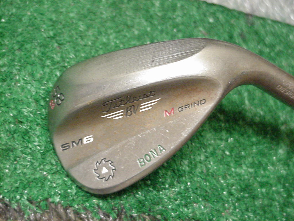 Tour Issue Raw Titleist Vokey SM6 58-08 58 degree Lob Wedge Tour