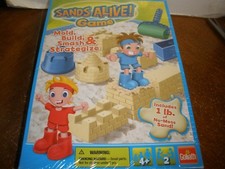 NEW Sands Alive Game by Goliath Includes 1 lb of no mess Sand