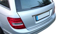 LADEKANTENSCHUTZ Edelstahl MATT für Mercedes C-Klasse T-Modell S204 2007-2015