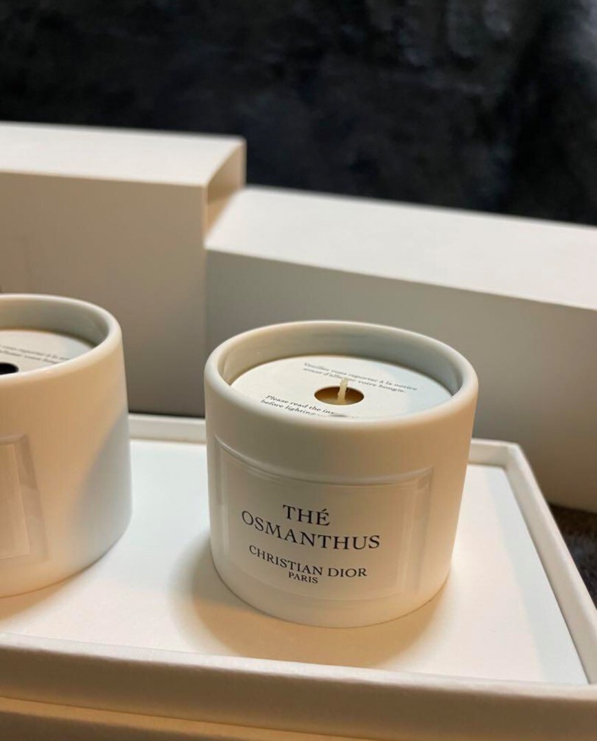 Dior THE OSMANTHUS キャンドル Thé Osmanthus Candle - Collection Privée Christian Dior