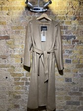 Max Mara Labbro Coat Cashmere Jacket Turtledove Tan Brown Camel Caramel Uk12