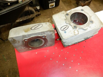 1975 H D 440 Snowmobile- motor 2E101731 parts: JUG #1 w HEAD- stock bore