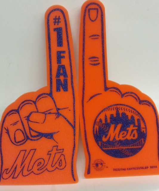 MLB New York Mets Foam Finger, NEW eBay