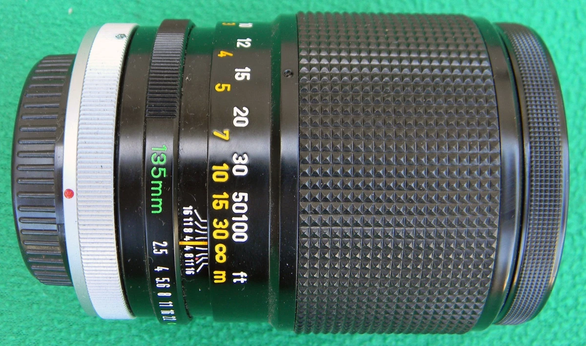 Canon FD Camera Lenses 135mm Focal f/2.5 Maximum Aperture for sale