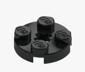 LEGO 10x Round Plate 2x2 Black Round Plate 4032 403226 Black Round Plate NEW