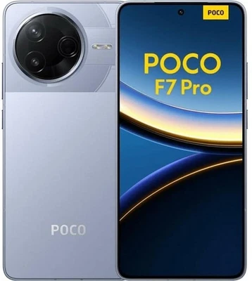 Xiaomi Poco F7 Pro 5G Handy 256GB/12GB 6,67" Blau/Blue Dual SIM Neu&OVP✅