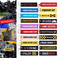 1pc Keychain Key Charm Embroidered Key Tag 5 Sports For Motorcycle Ktm Suzuki
