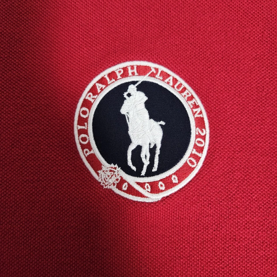 Polo Ralph Lauren Track Jacket Mens Large Red Team USA Vancouver 2010 Olympics  - Image 4 of 4