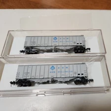 (2) Bowser #37013 N Scale ADM Milling Co. GATX 50' Airslide Hopper Cars NEW