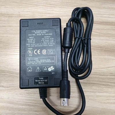 Replacement Adapter for Interacoustics UPS400 Power Supply Charger 5-Pin