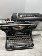 Take Me Back To The Wonderful Sound Of  The Early 1900’s Underwood 12 Typewriter thumbnail