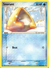 2005 POKEMON SNORUNT 64/106 COMMON EMERALD MODERATELY PLAYED