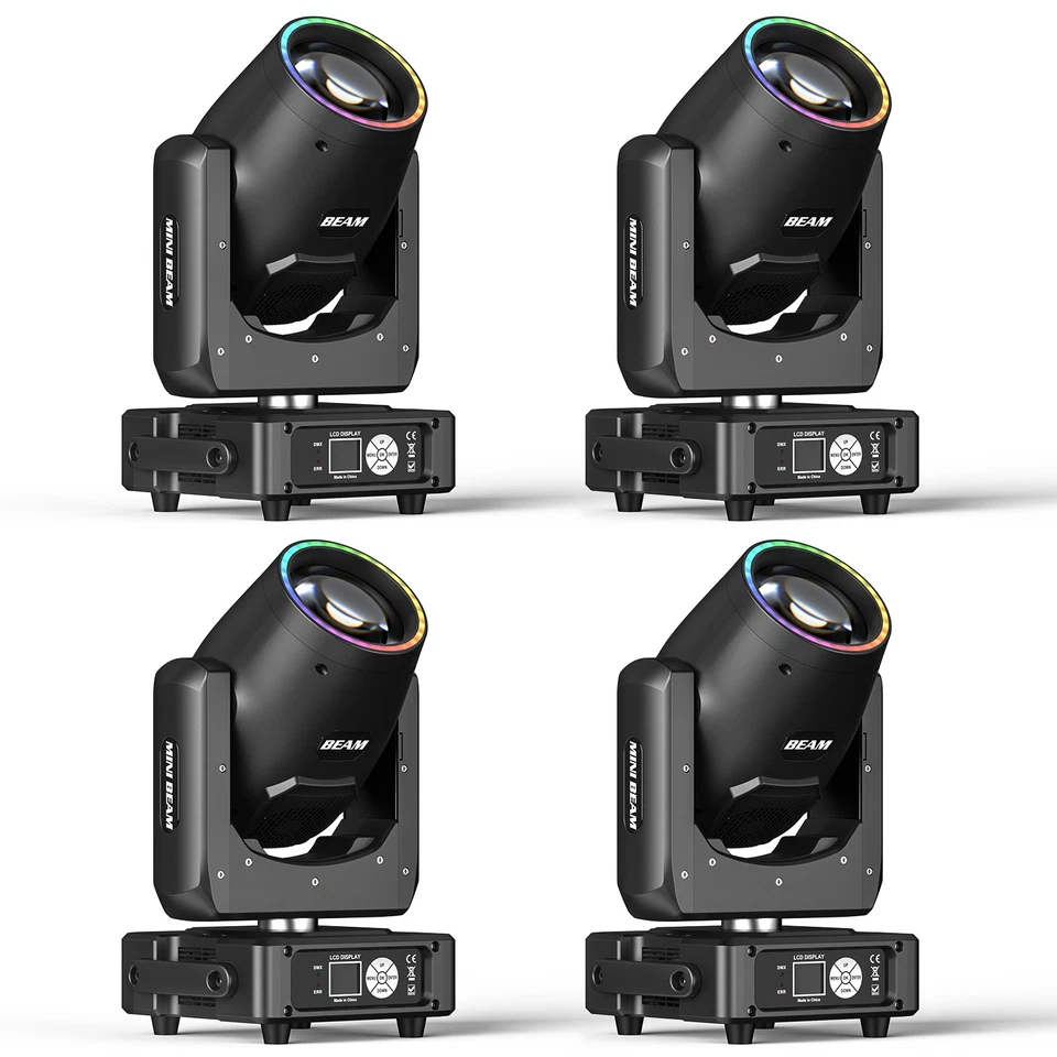 350W LED Beam Moving Head 48 Prisma 14 Gobo Bühnenlicht DMX dj Spot Lichteffekt - Bild 2 von 4