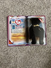 The End The Bear 1999 Ty Beanie Baby McDonald  s RARE RETIRED Edition
