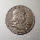 1961-D Franklin Half Dollar 50C Silver Business Strike Circulated Denver