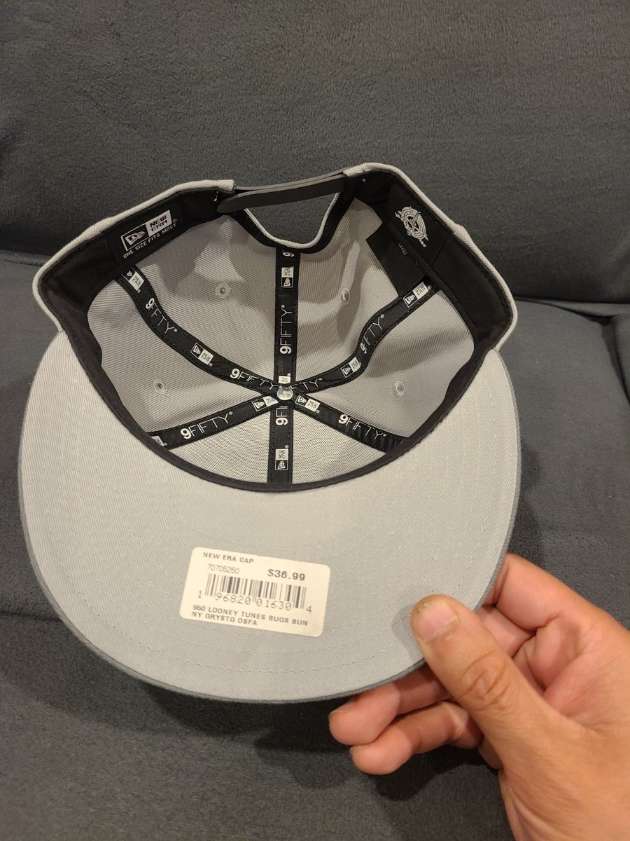 New Era 9FIFTY Bugs Bunny Looney Tunes Snapback Hat Gray