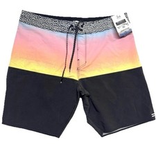 NEW Billabong Fifty50 Board Shorts Men 34 Swim Trunks Recycler Stretch Colorful