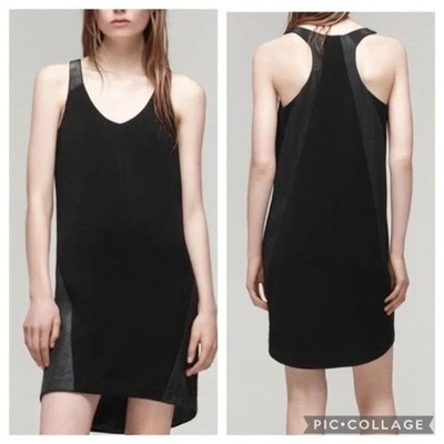 rag and bone Chieftain Shift Dress Side Panel Tank Dress Size 2 Racerback 