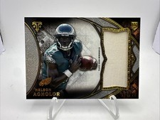 2015 Topps Triple Threads #TTRJR-NA Nelson Agholor Rookie Jumbo Relics #/99 RC
