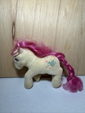 My Little Pony MLP G1 Truly 1986 Horse Toy So Soft SS Flocked Hasbro Vintage 80s