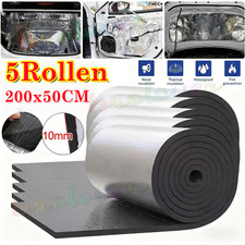 5 Rollen Schalldämmung Selbstklebend KFZ Dämmmatte Isolierung Schallschutzschaum