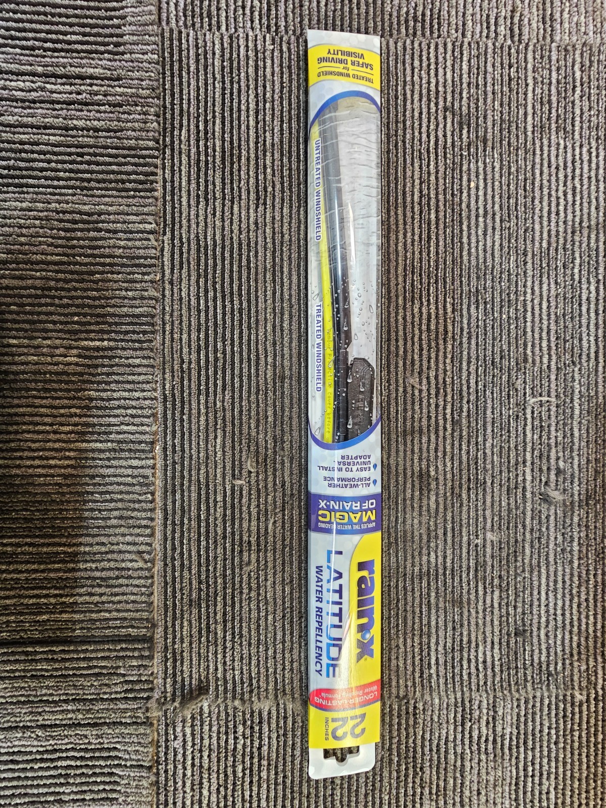 (QTY 2) Rain-X 5079279-2 Latitude 22-inch 2-IN-1 Water Repellency Wiper Blade