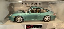 1:18 UT Models Porsche 911 996 Coupe Green Diecast Model 