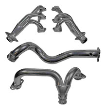 1986-87 Buick Grand Natl Gnx Regal T-type 3.8l Headers Black H60406bk