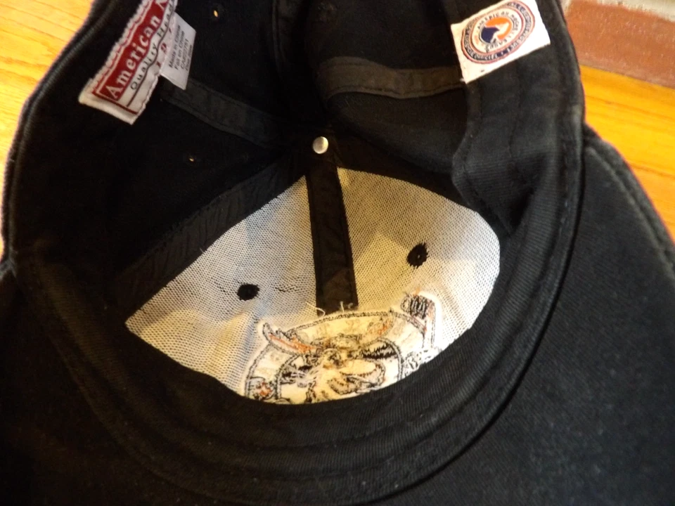 AMERICAN NEEDLE AHL MANITOBA MOOSE SLOUCH ADJUSTABLE STRAPBACK HAT ONE SIZE - Image 3 of 4