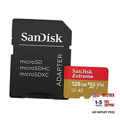 Extreme microSDXC UHS-I Memory Card with Adapter - Up to 128GB Card Only