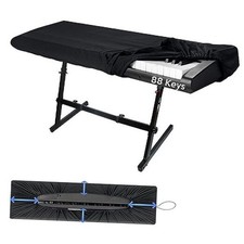 Piano Keyboard Dust Cover, Music Dirt Proof Stretchy Electronic 88 Keys
