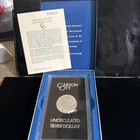 1883 CC, Morgan Silver Dollar With Hard Pack Box And Coa. Dmpl Beautiful Coin.